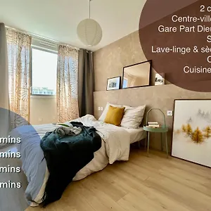  Appartement Chez Az-t3-grange Blanche-proche Metro
